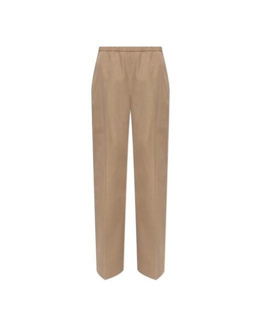 Moncler Natural Wide Trousers