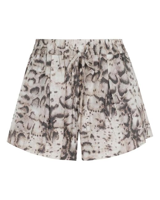 Pinko Gray Casual Shorts