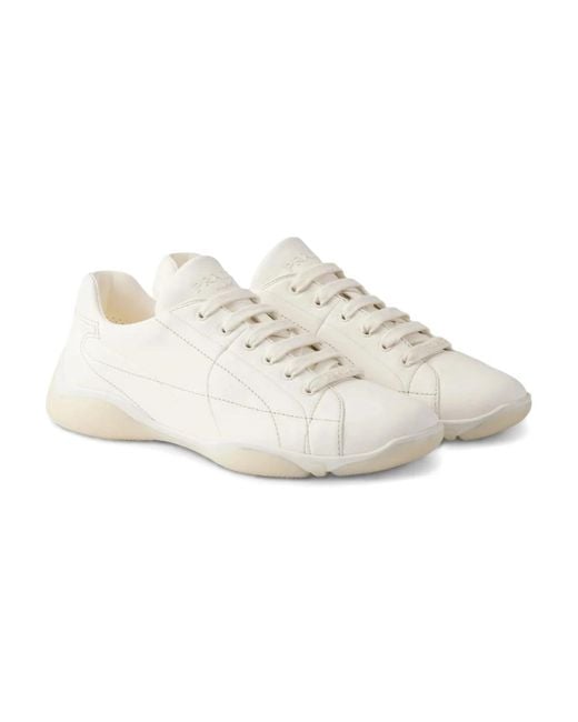 Prada Sneakers in het White