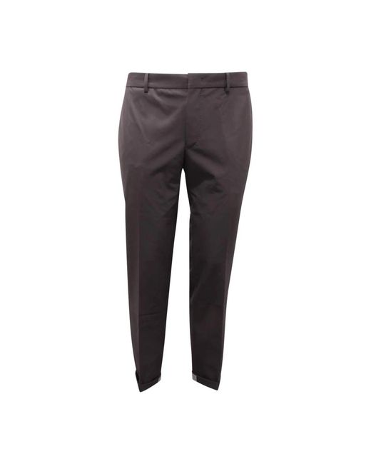PT01 Gray Slim-Fit Trousers for men