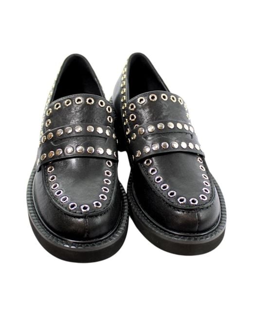 Bibi Lou Black Loafers
