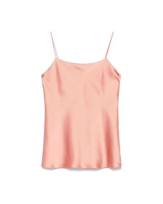 Herno Pink Sleeveless Tops