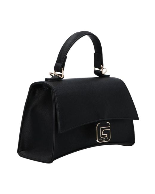 Gaelle Paris Black Mini eco-leder handtasche