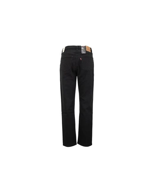 Levi's Black Straight Fit Jeans
