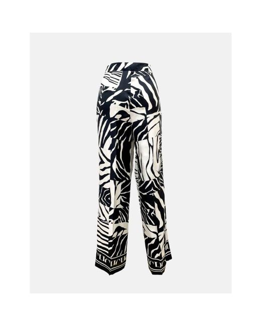 Wide Trousers di Carolina Herrera in Black