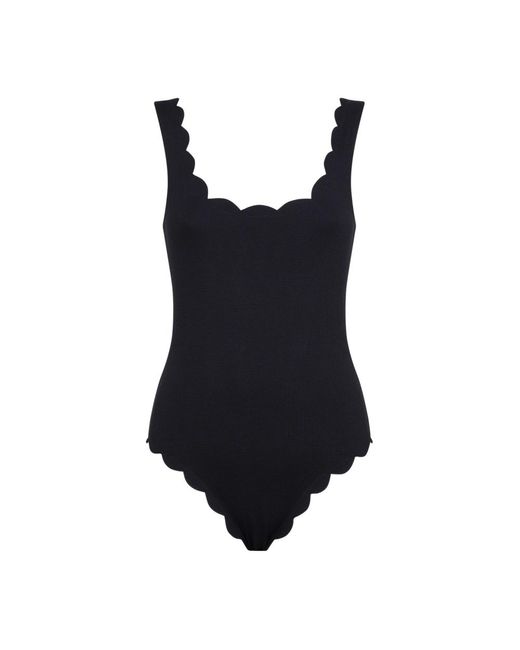 Nero indigo palm springs maillot di Marysia Swim in Black