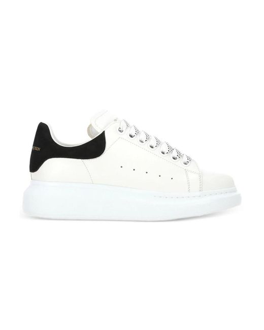 McQueen Schoenen ,Wit ,Flat Schoenen in het White