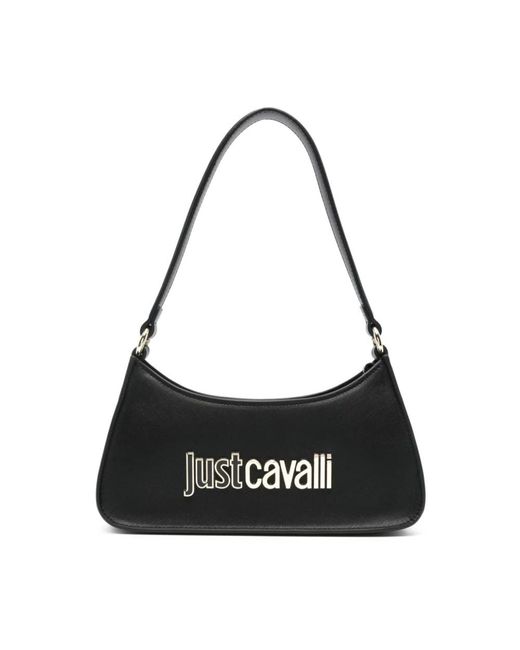 Just Cavalli Black Shoulder Bags