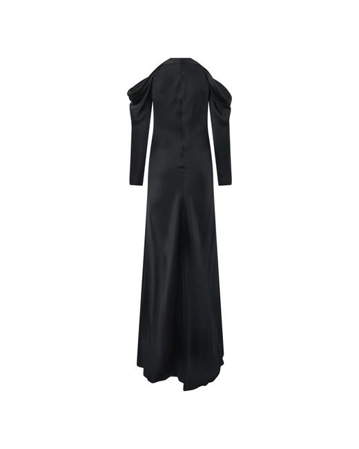 Alberta Ferretti Black Maxi Dresses