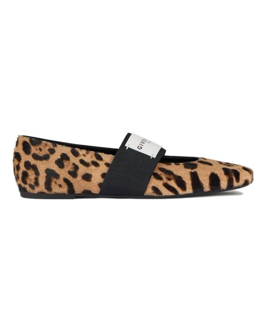 Givenchy Brown Ballerina Shoes