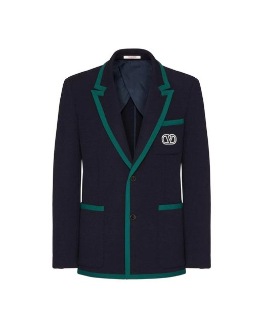 Valentino Blue Blazers for men