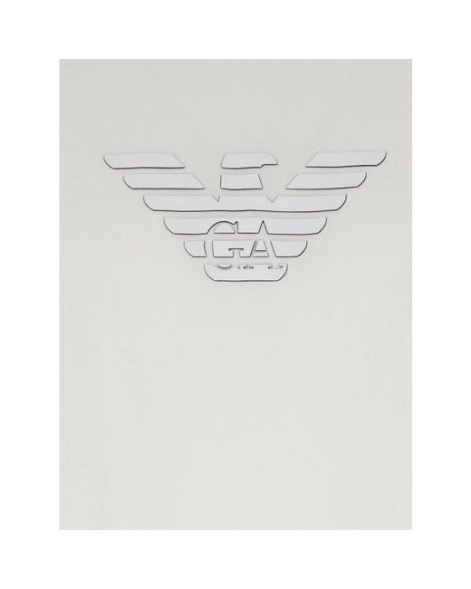 Emporio Armani White T-Shirts for men