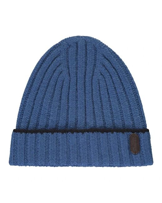 Moorer Blue Beanies for men