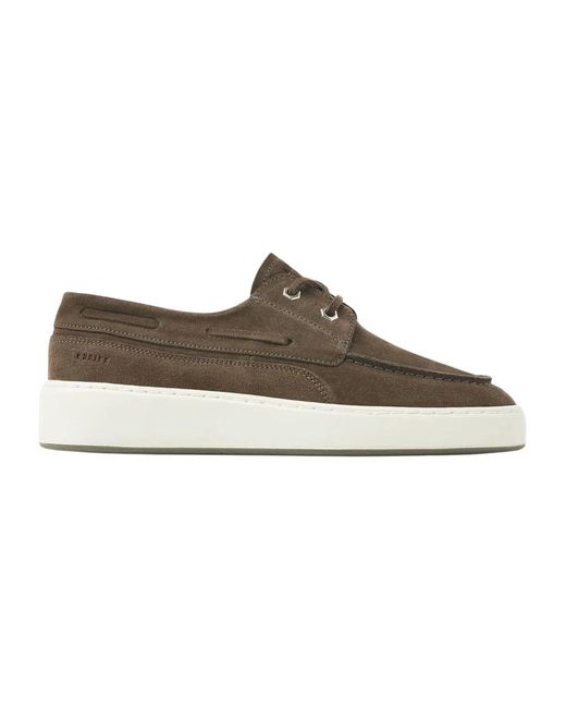 Nubikk Brown Sailor Shoes for men