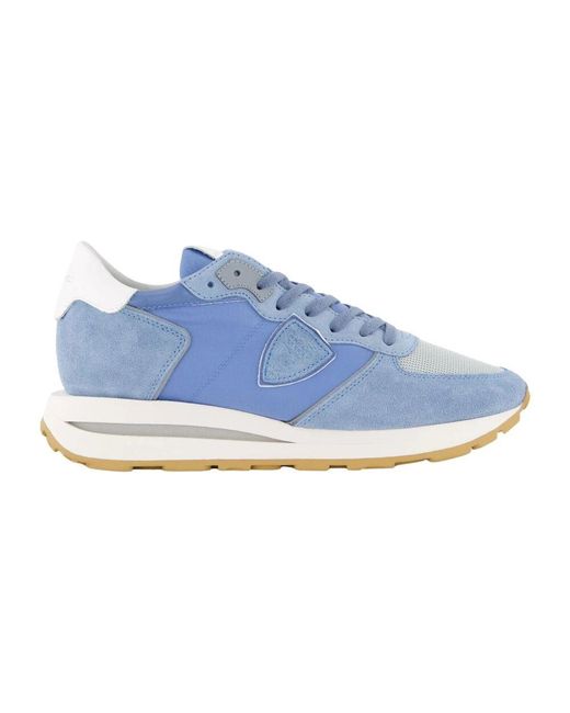 Philippe Model Blue Sneakers for men