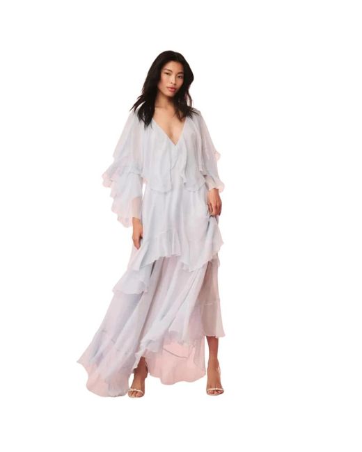 Maxi Dresses LoveShackFancy de color Purple