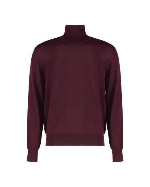 Saint Laurent Purple Turtlenecks for men