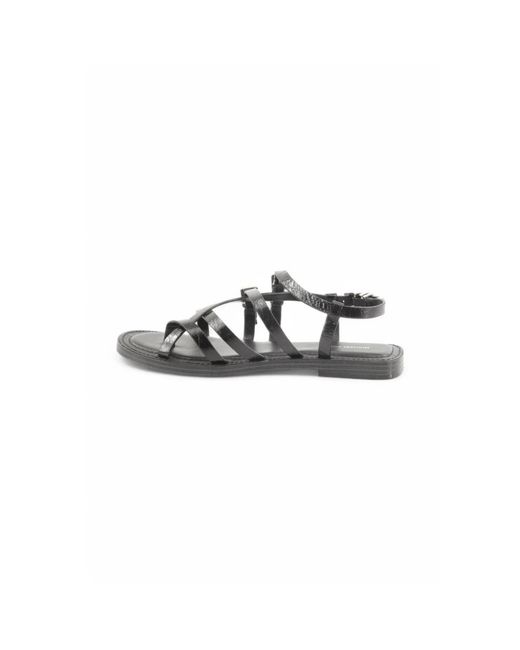 Michael Kors Black Flat Sandals