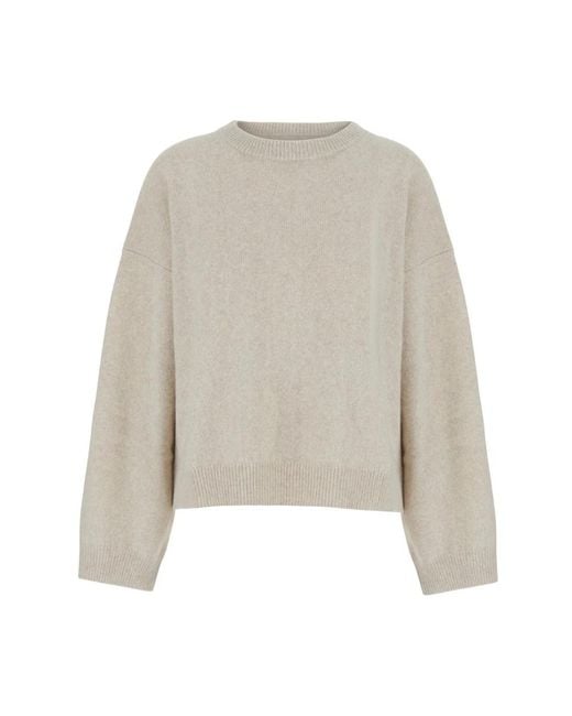 Loulou de Saison Gray Round-Neck Knitwear