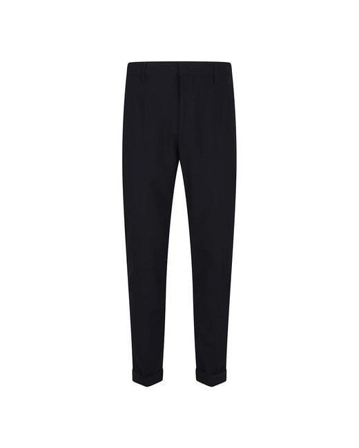 Dondup Broeken ,Blauw ,Wol Blauwe Wollen Broek Aw 25 in het Blue voor heren