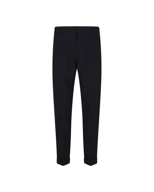 Dondup Broeken ,Blauw ,Wol Blauwe Wollen Broek Aw 25 in het Blue voor heren