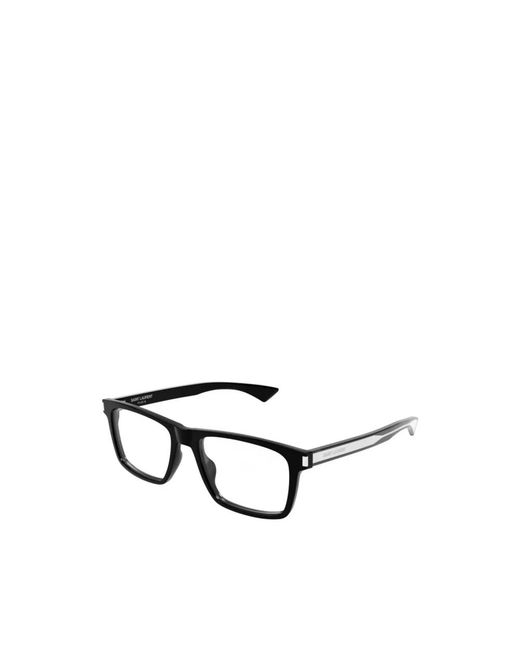 Saint Laurent Black Eyeglasses Sl 882 006 Crystal Transpa/18/145 for men
