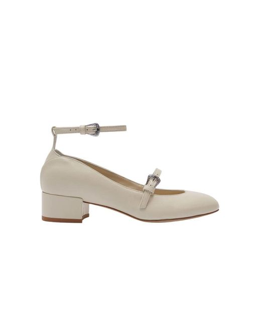 Scarosso White Pumps