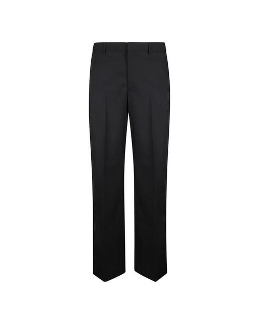 Céline Black Wide Trousers for men