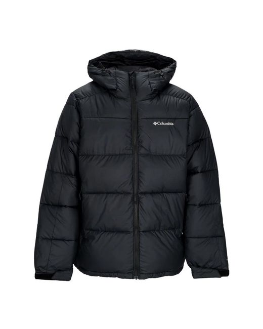 Pike Lake Ii Chaqueta De Plumon Hombre Con Capucha Negro Columbia de hombre de color Black