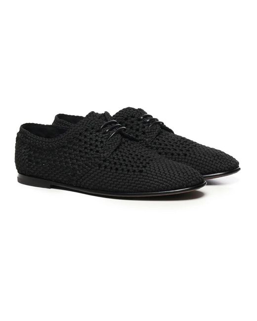 Laced Shoes Dolce & Gabbana de hombre de color Black