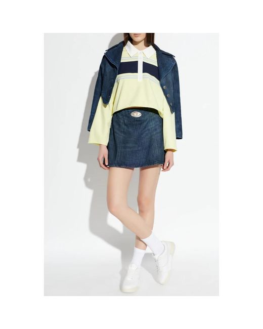 Re/done Yellow Polo Shirts