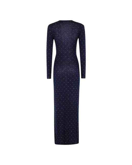 Maxi Dresses di Rabanne in Blue