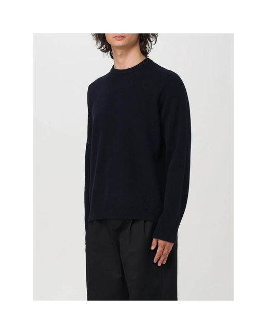 Maison Margiela Black Round-Neck Knitwear for men