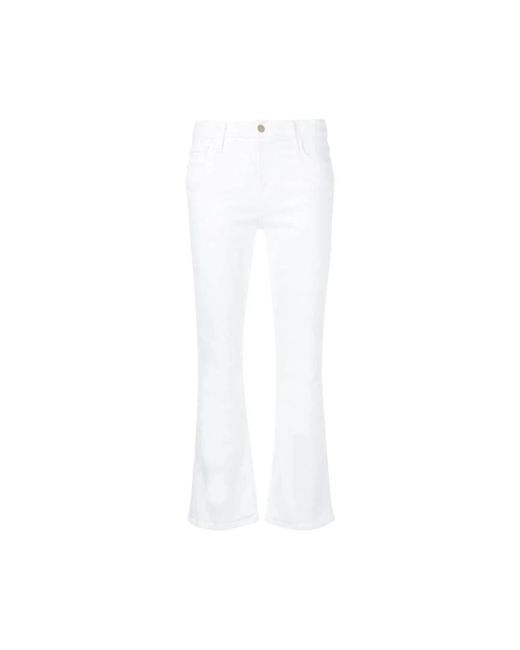 FRAME White Gerade Jeans