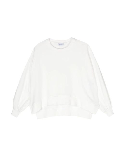 Dondup White Sweatshirts