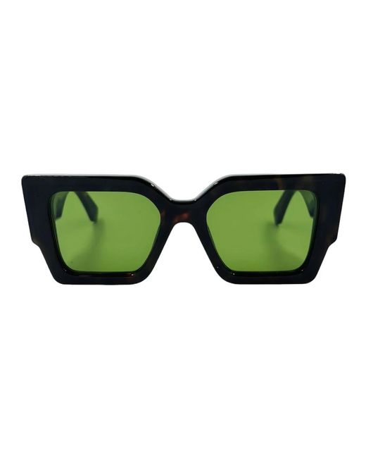 Off-White c/o Virgil Abloh Green Sunglasses