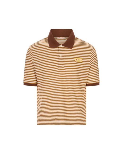Marni Natural Polo Shirts for men