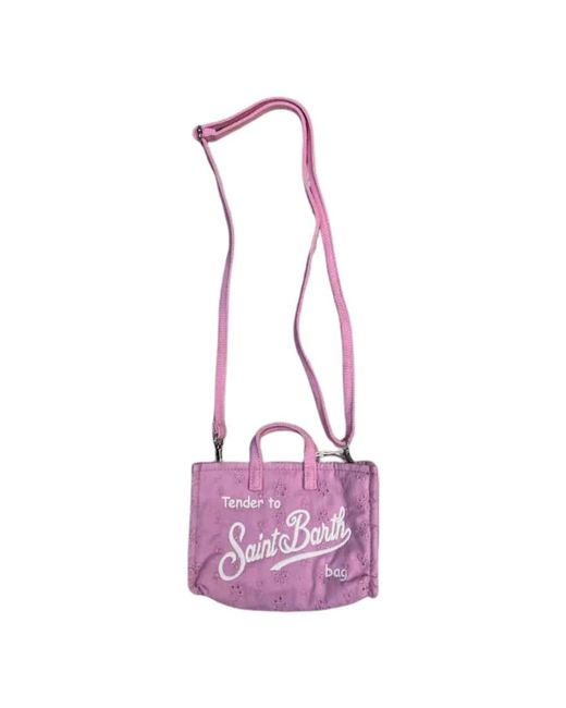 Mc2 Saint Barth Purple Cross Body Bags