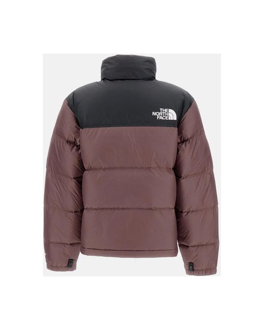 The North Face Fitness ,Bruin ,Nylon 1996 Retro Nuptse Jacket in het Brown