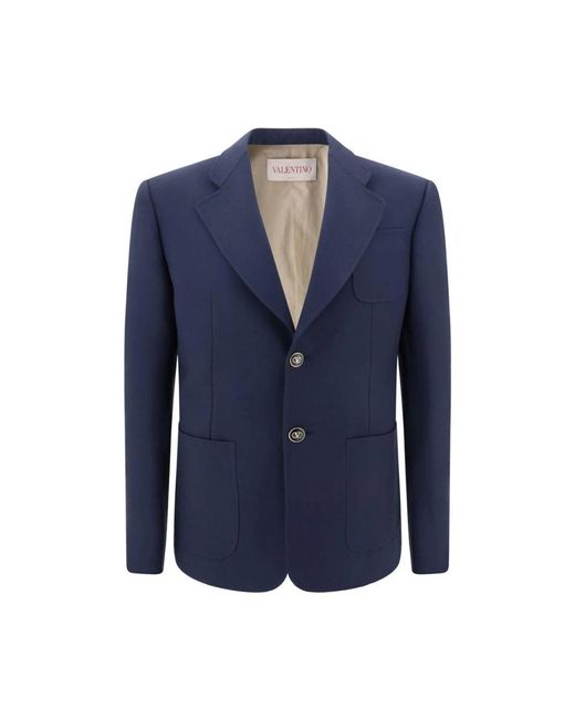 Valentino Blue Blazers for men