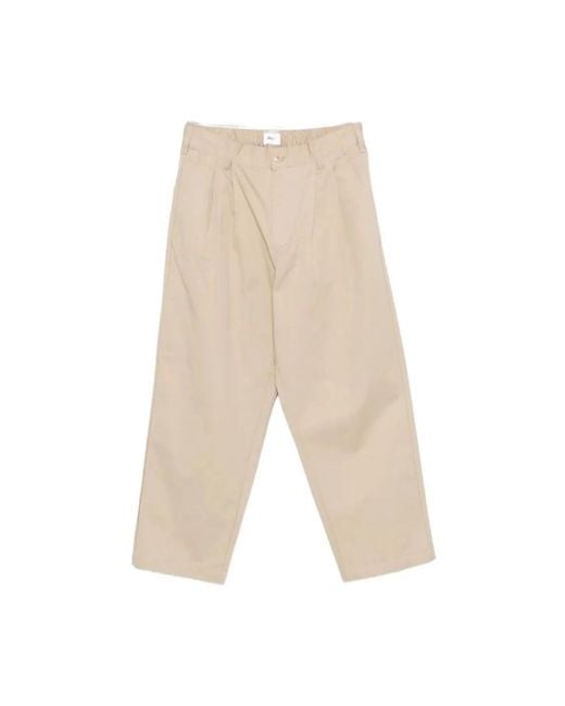Obey Natural Straight Trousers for men