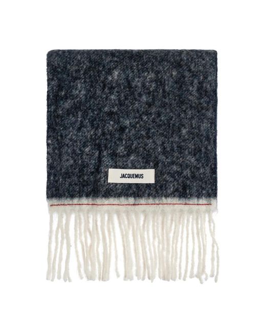Jacquemus Blue Winter Scarves