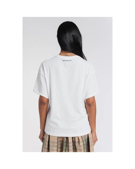 Department 5 White T-Shirts