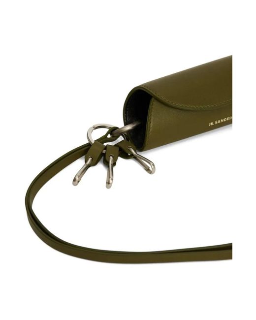 Jil Sander Green Keyrings for men