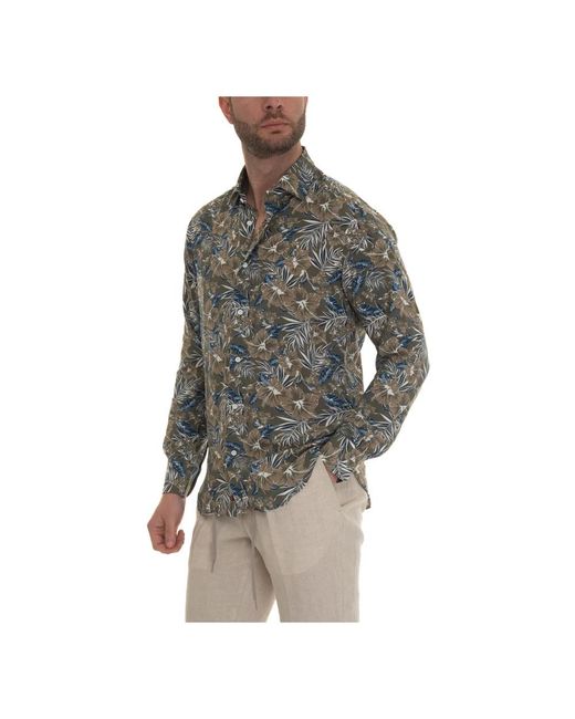 Carrel Gray Casual Shirts for men
