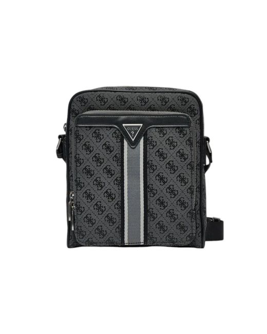Guess Black Messenger Bags for men