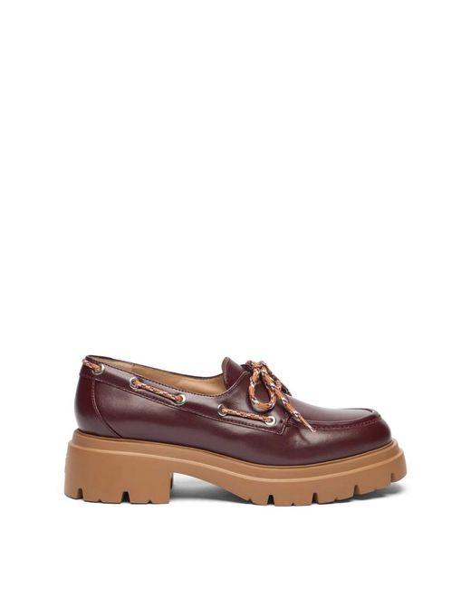 Stuart Weitzman Brown Hudson Moccasin