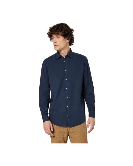Shirts > casual shirts Massimo Alba en coloris Blue