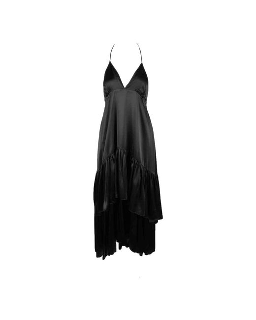 L'Autre Chose Black Midi Dresses