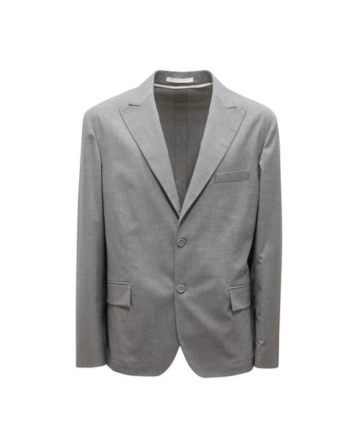 Paolo Pecora Gray Blazers for men